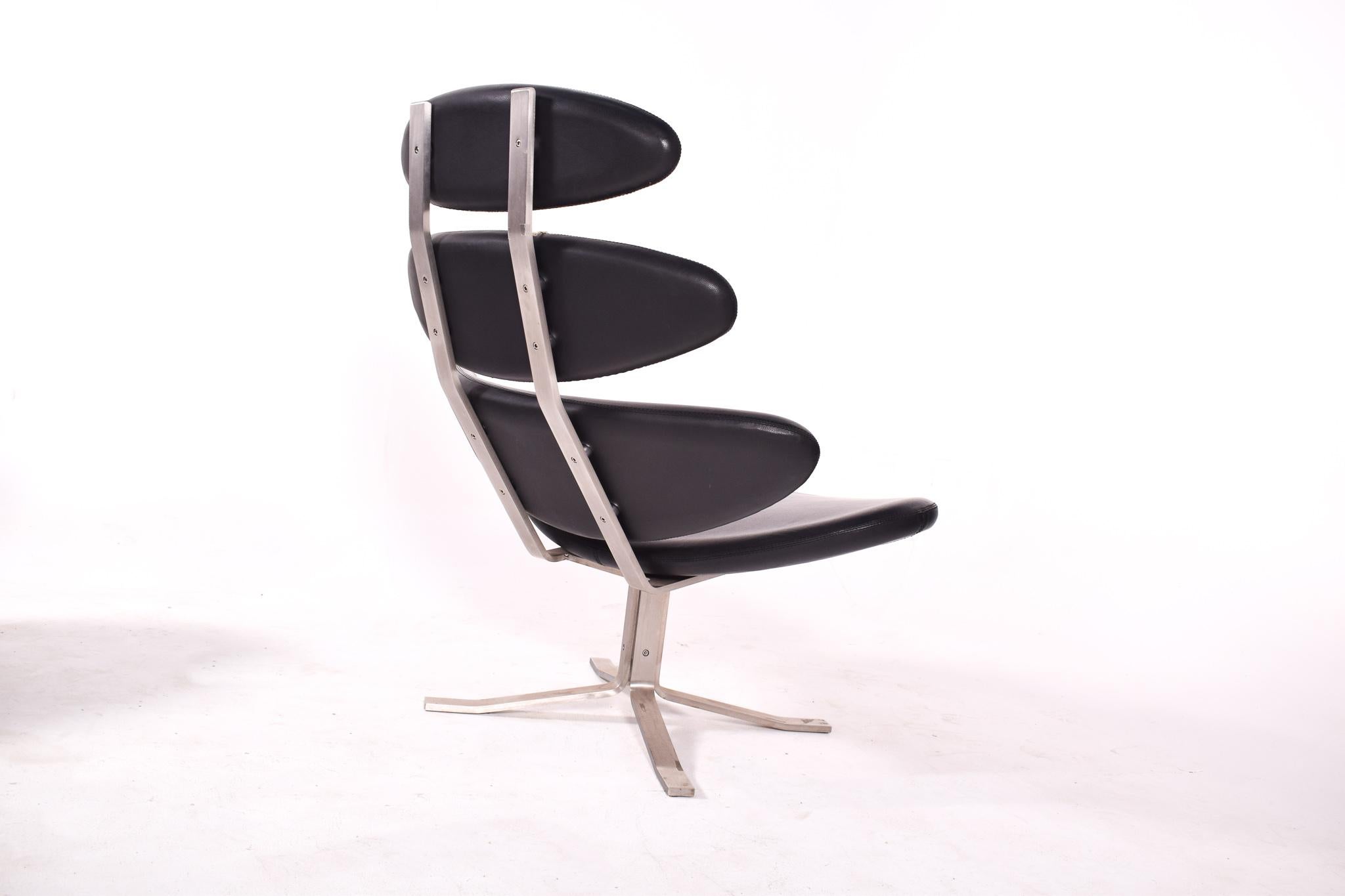 EJ 5 Corona Chair by Poul Volthers for Erik Jorgensen In Good Condition In Lisboa, Lisboa