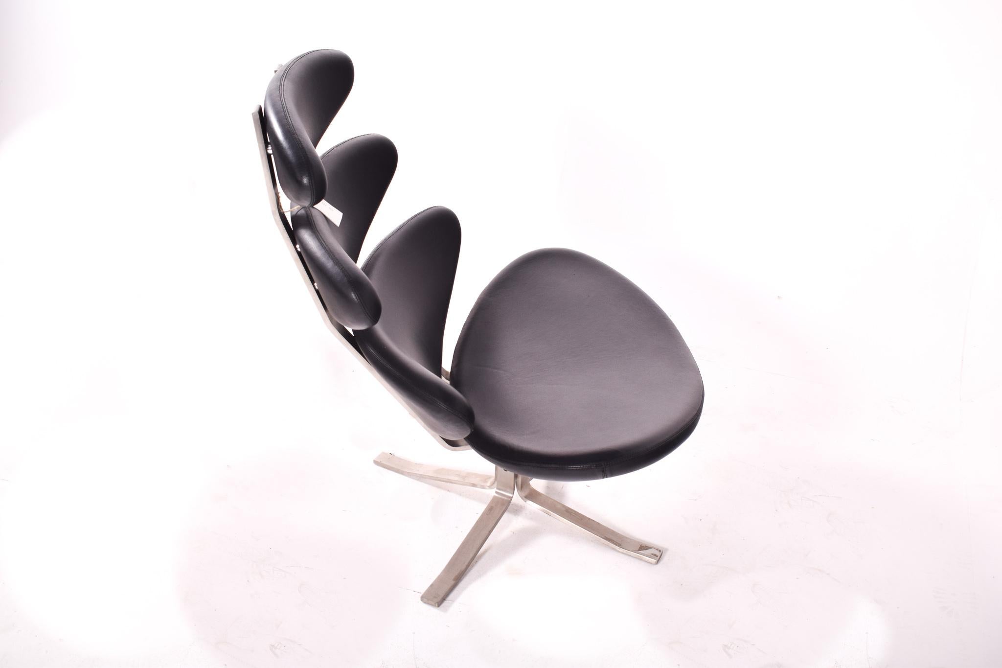 Mid-20th Century EJ 5 Corona Chair by Poul Volthers for Erik Jorgensen