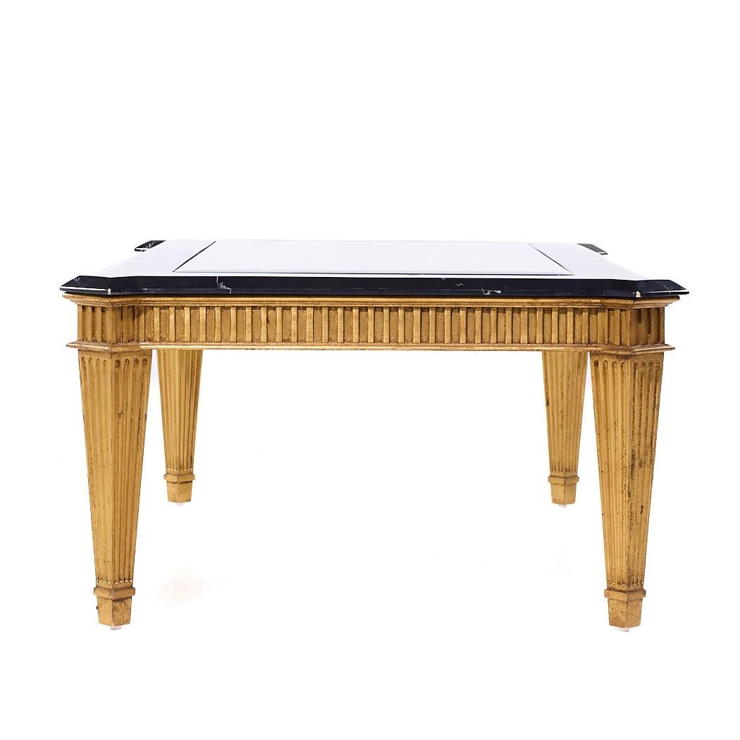 EJ Victor Couchtisch aus Giltwood und Glas im Angebot 1