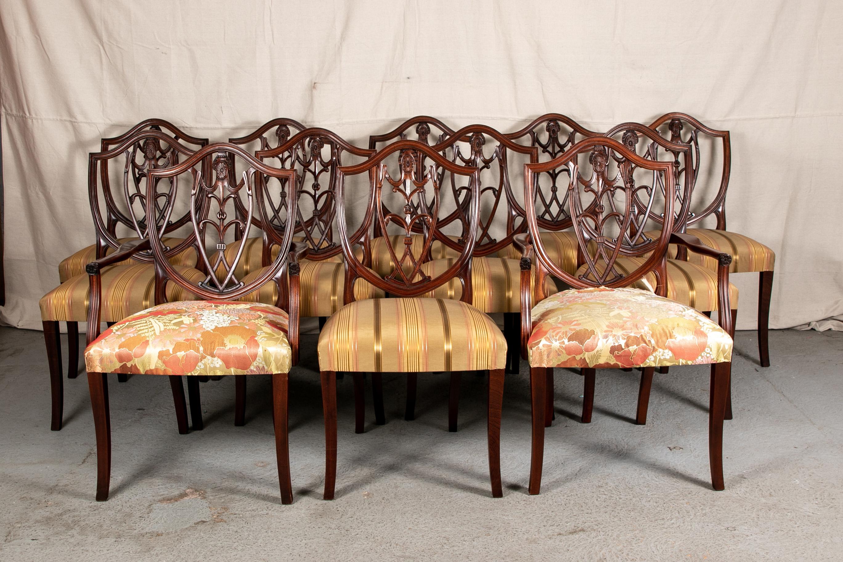 E.J Victor Mahogany Dining Table and Chairs 5