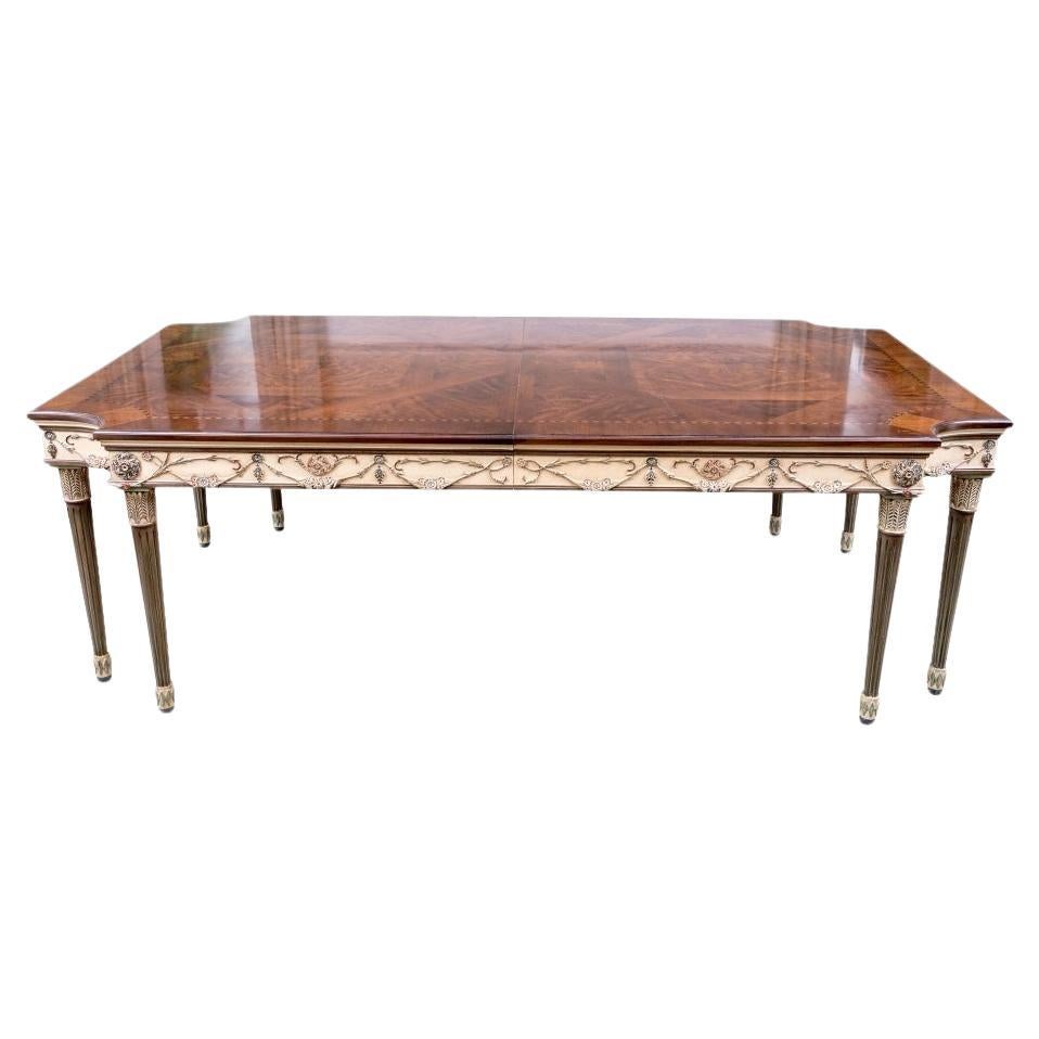 Exceptional E.J. Victor Newport Collection Paint Decorated Table 