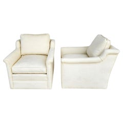 EJ Victor Style Lounge Chairs Pair