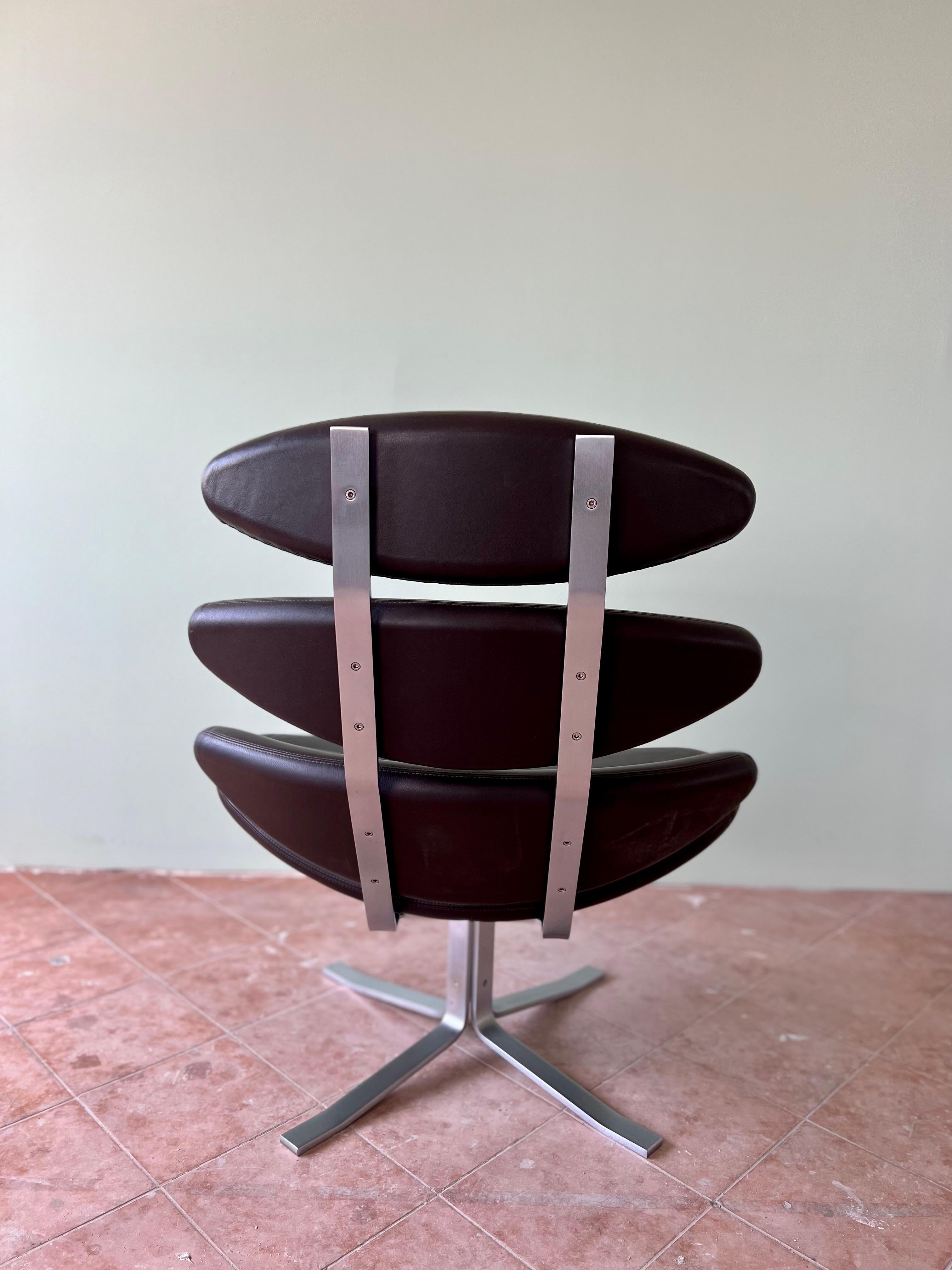 Scandinavian Modern EJ5 Corona Chair by Poul M Volther for Erik Jorgensen