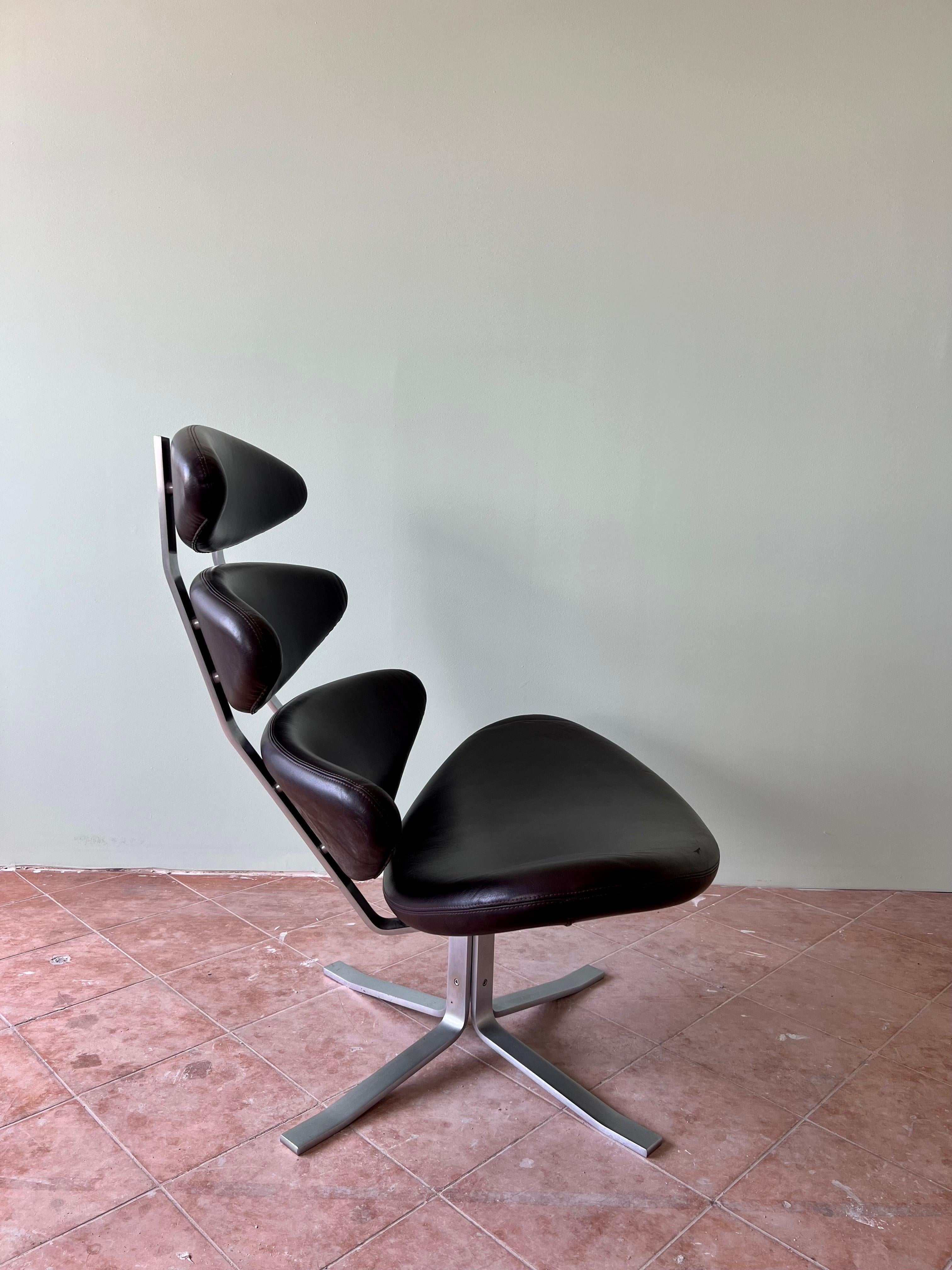 Danish EJ5 Corona Chair by Poul M Volther for Erik Jorgensen