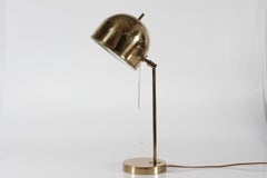 Eje Ahlgreen Flexible Desk Lamp B-075 of Brass for Bergboms, Sweden 1970s