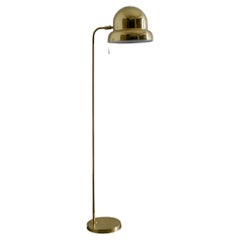 Eje Ahlgren "B-090" Mid-Century Floor Lamp in Brass for Bergboms, Sweden, 1960s