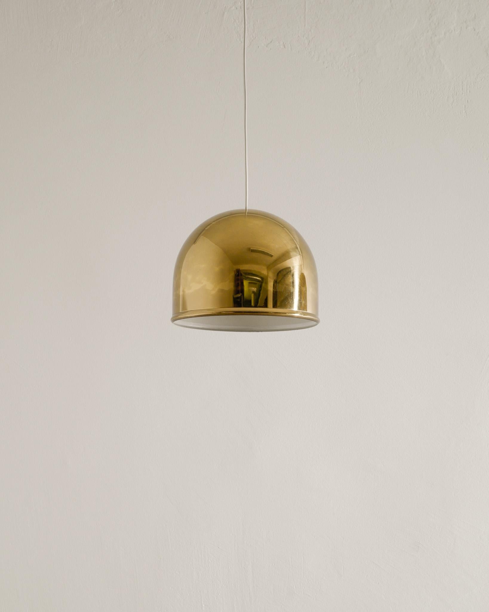 Swedish Eje Ahlgren Brass Ceiling Pendants Lamps Produced by Bergboms, Sweden 1960s For Sale