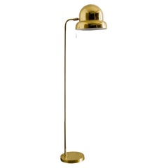 Eje Ahlgren Floor Lamp "B-090" in Brass Produced by Bergboms in Sweden, 1960s