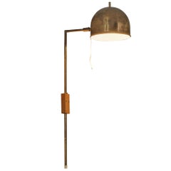 Eje Ahlgren for Bergboms 'V-75' Wall Light in Brass