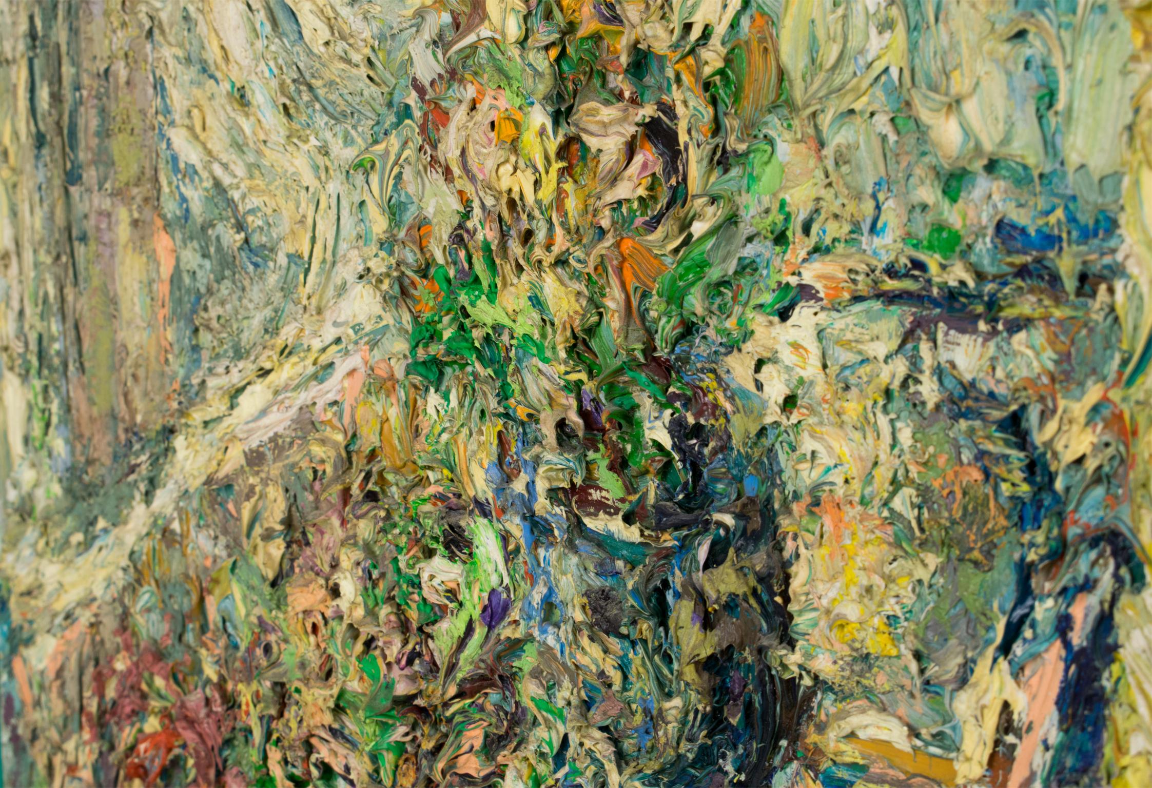 Bodegón brutalista en verano, pintura al óleo sobre lienzo de E.J.E. Dulfer en venta 10