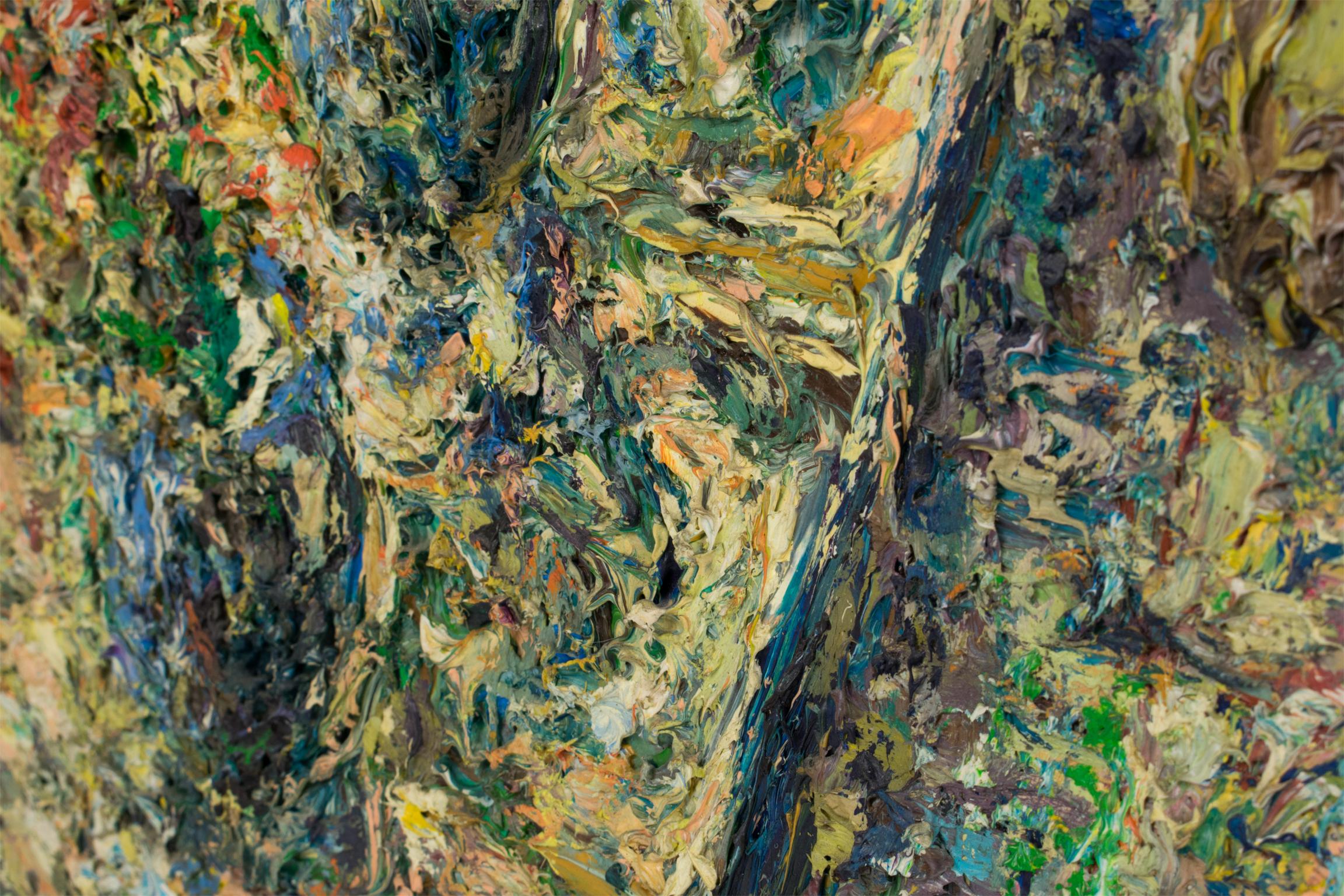 Bodegón brutalista en verano, pintura al óleo sobre lienzo de E.J.E. Dulfer en venta 11