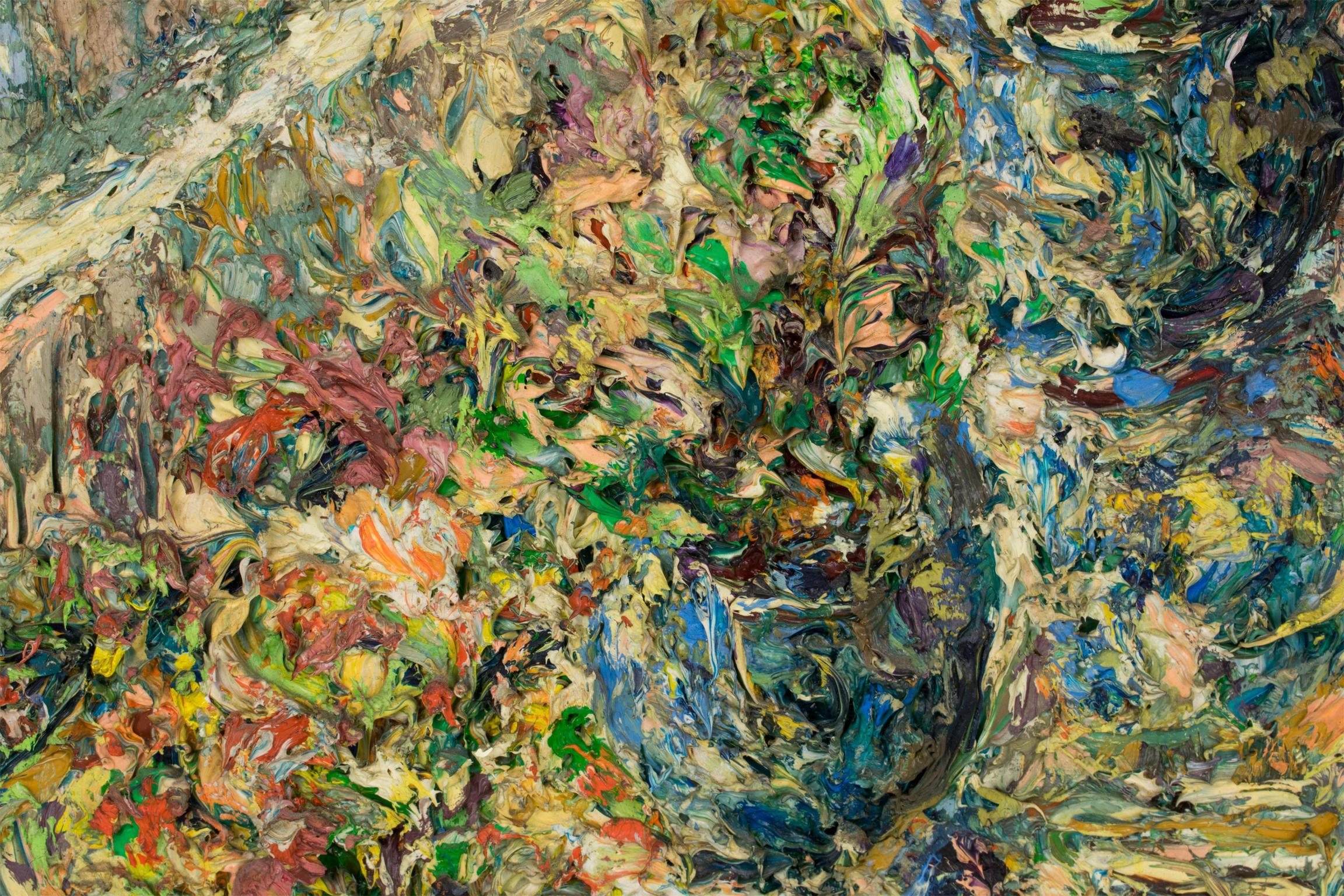 Bodegón brutalista en verano, pintura al óleo sobre lienzo de E.J.E. Dulfer en venta 8