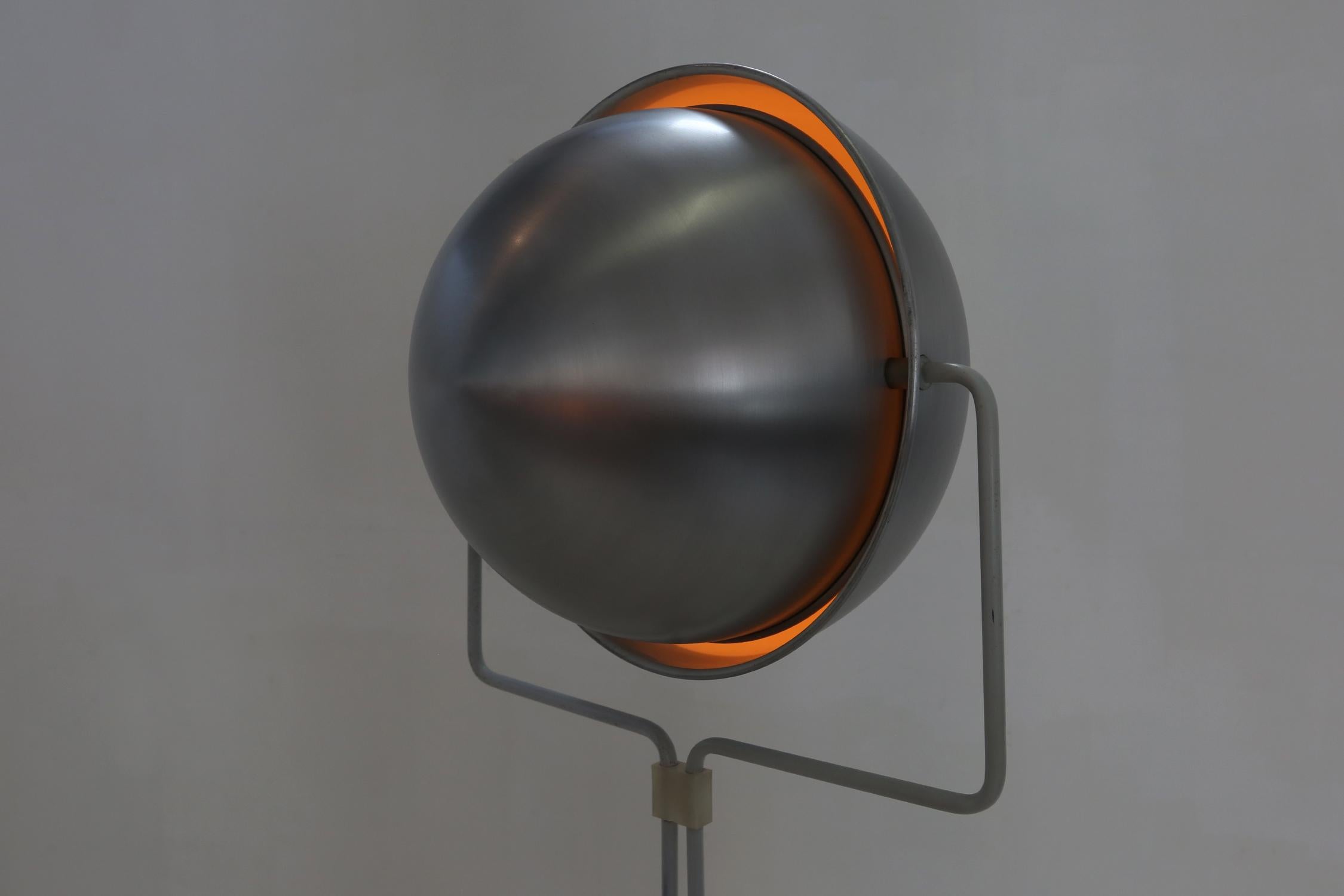 Mid-20th Century E.Jelle Jelles Eclipse Lamp, 1964