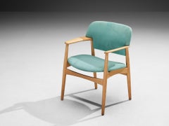 Ejnar Larsen & Axel Bender Madsen for Fritz Hansen Armchair in Oak