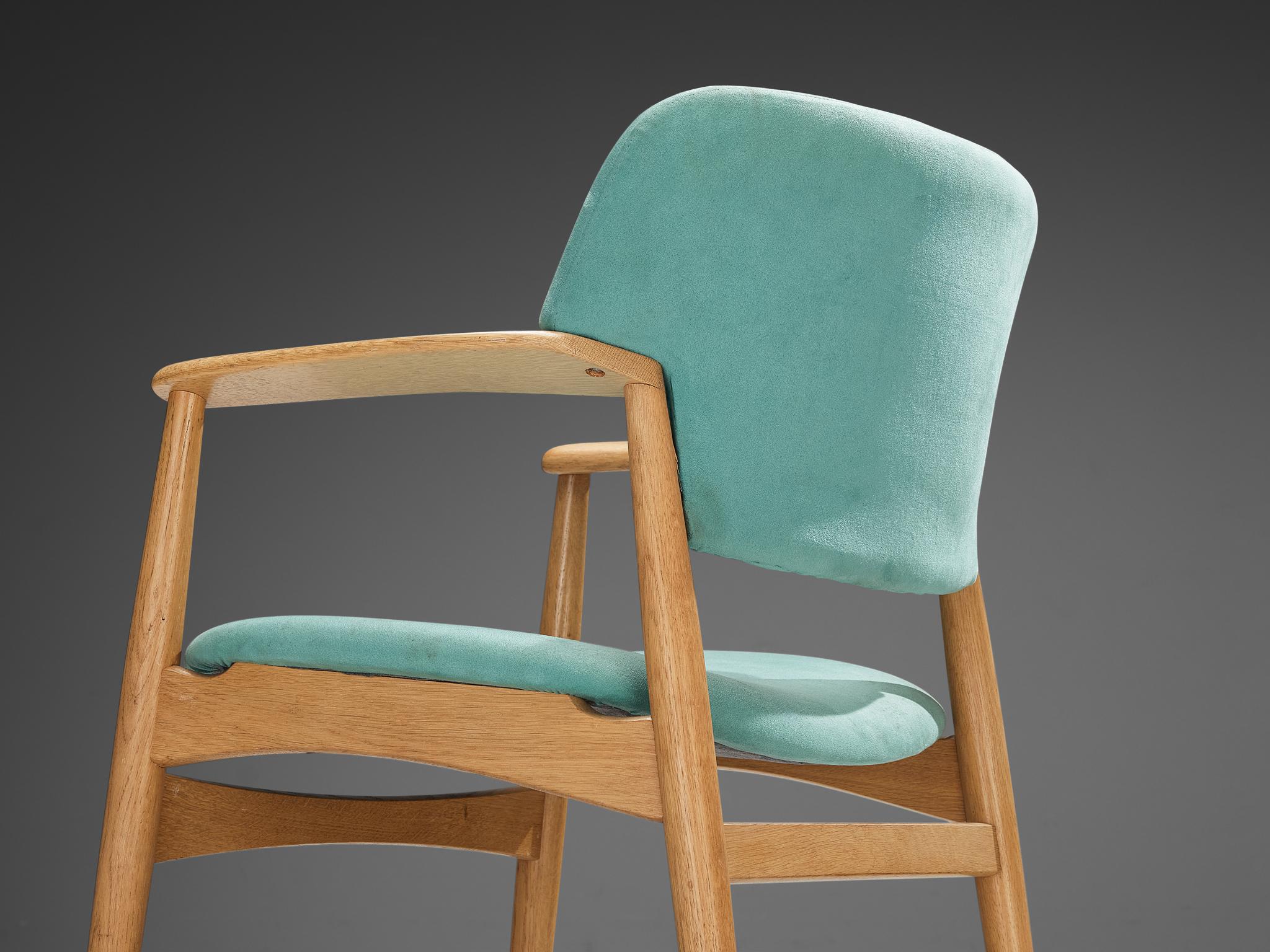 Metà XX secolo Poltrona Ejnar Larsen & Axel Larsen per Fritz Hansen in Oak in vendita