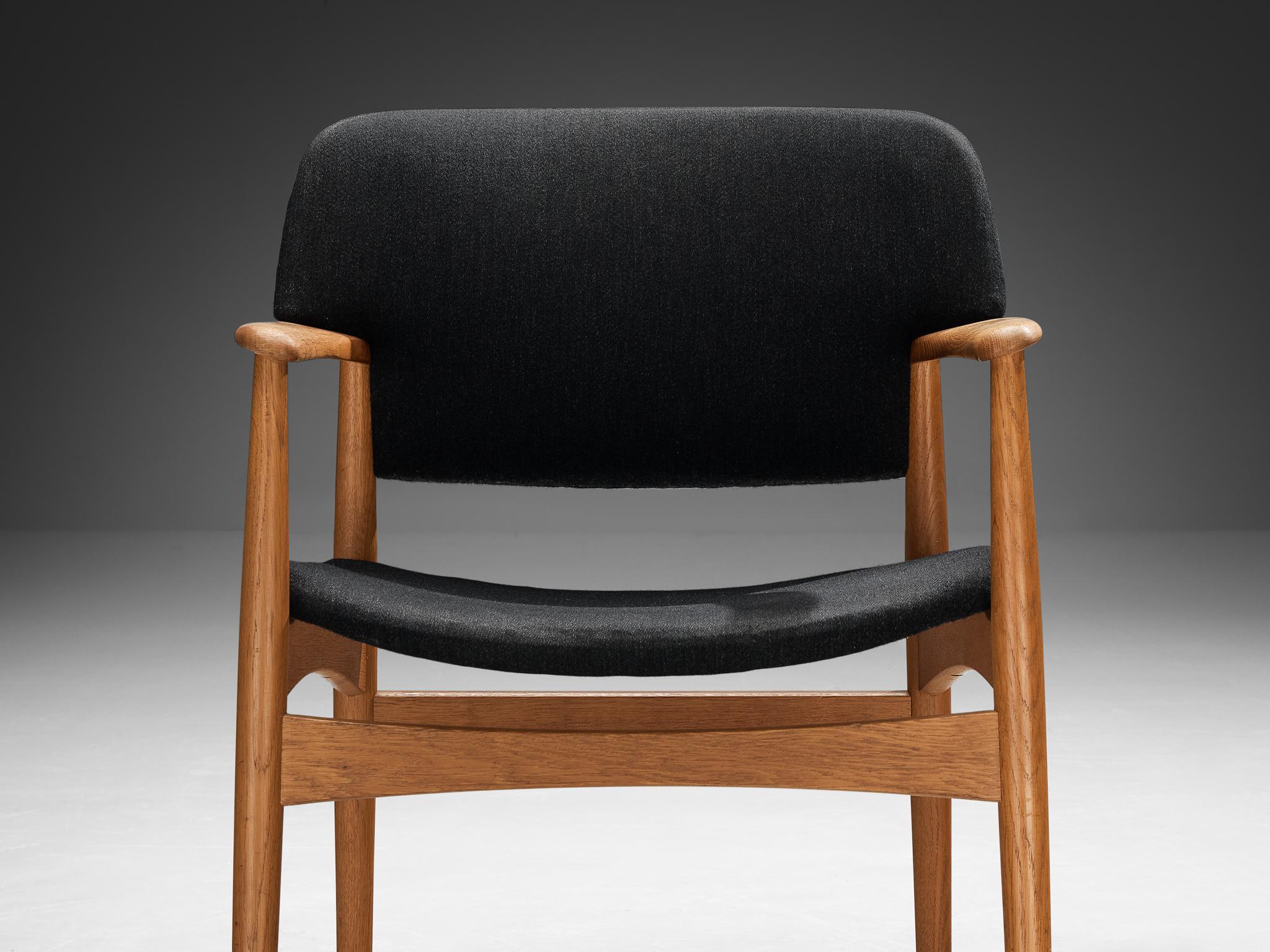 Quercia Poltrona Ejnar Larsen & Axel Larsen per Fritz Hansen in Oak in vendita