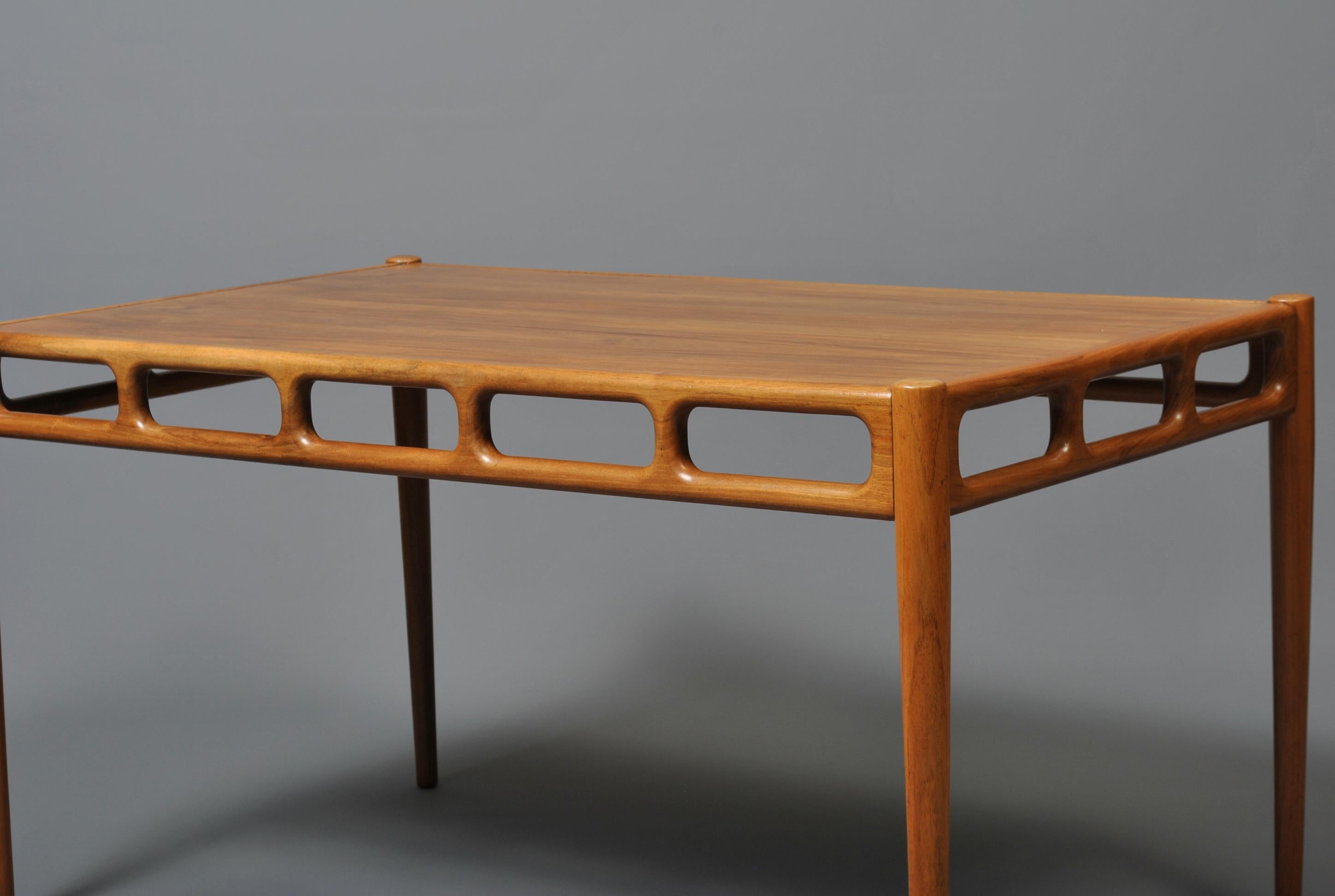 Danish Ejnar Pedersen Sofa Table, Denmark, 1950’s