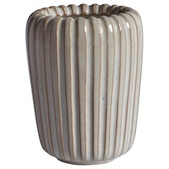 Ejner Johansen, vase, grès, Danemark, années 1960
