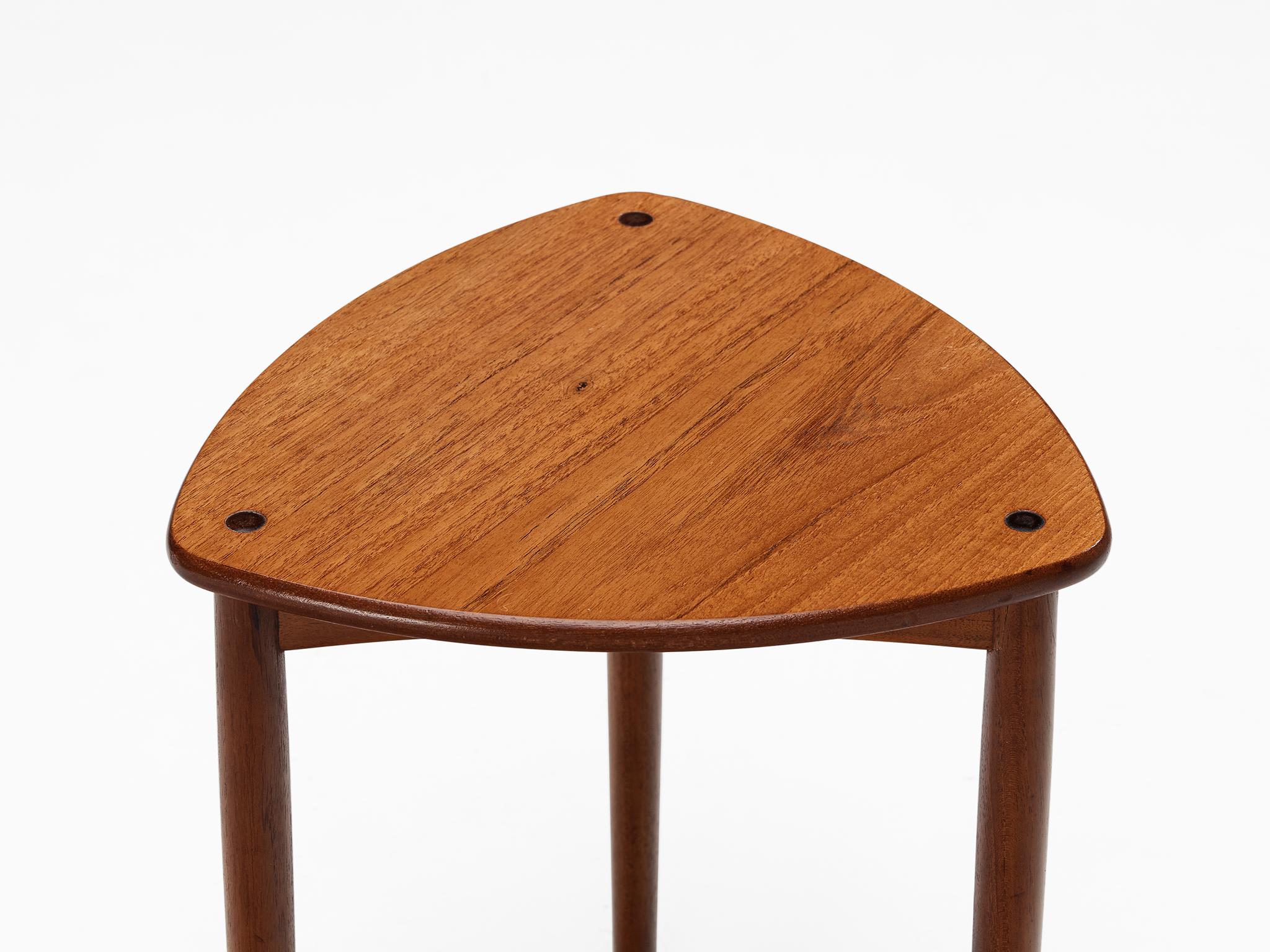 Ejner Larsen and Aksel Bender Madsen Nesting Tables in Teak  5