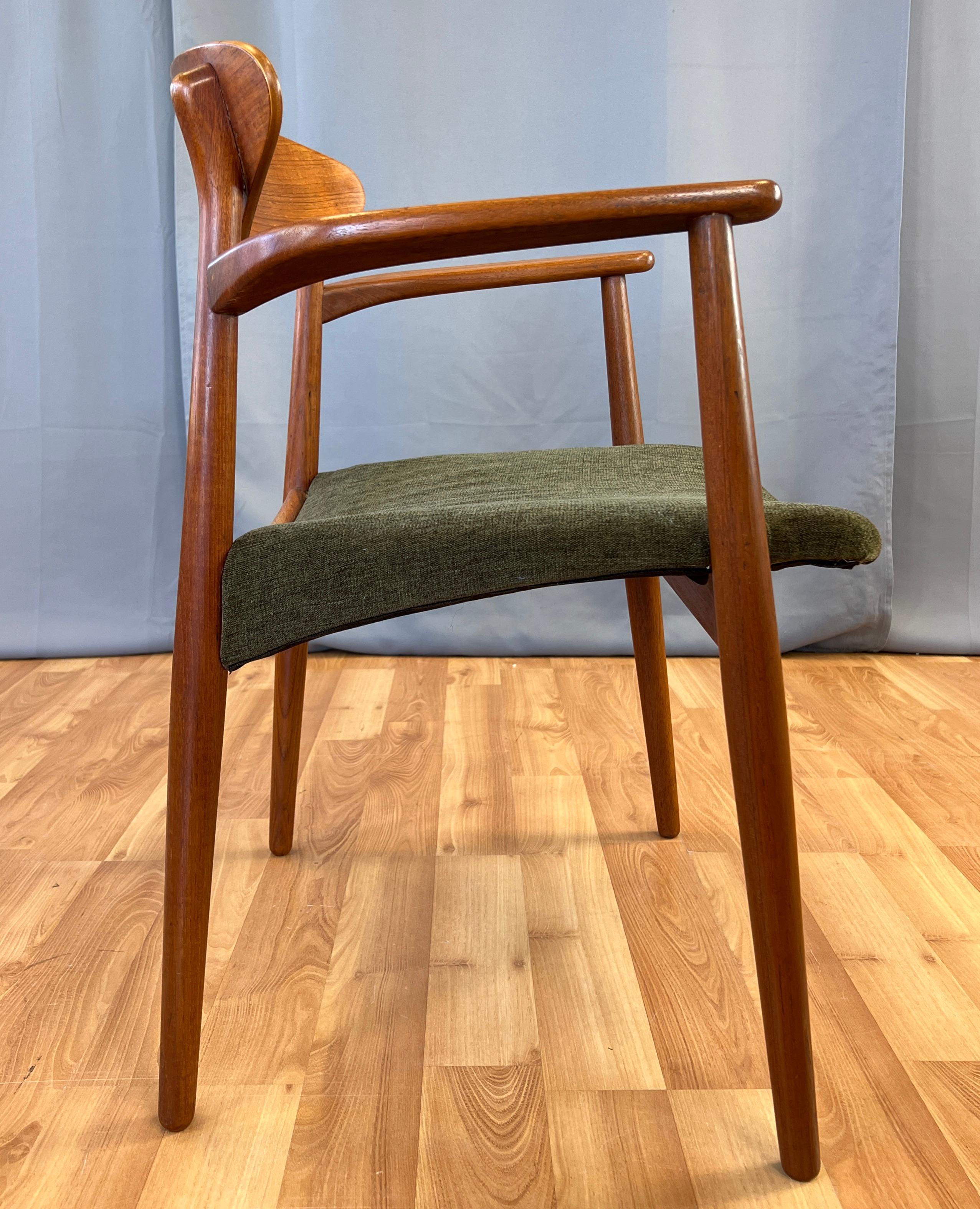 Ejner Larsen and Aksel Bender Madsen Teak armchair 4