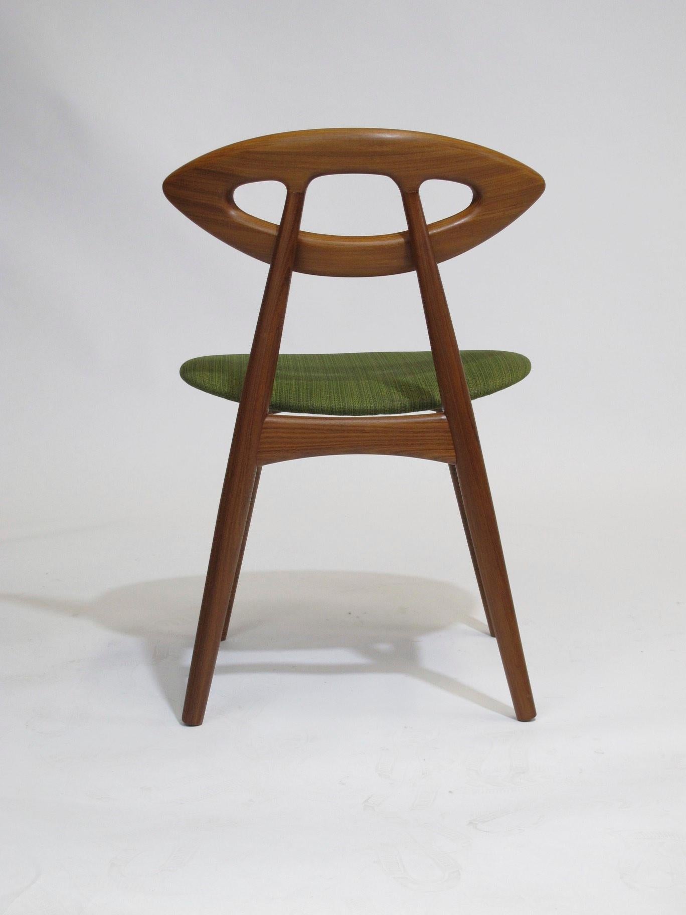 Teak Ejvind A Johansson Danish Eye Chairs