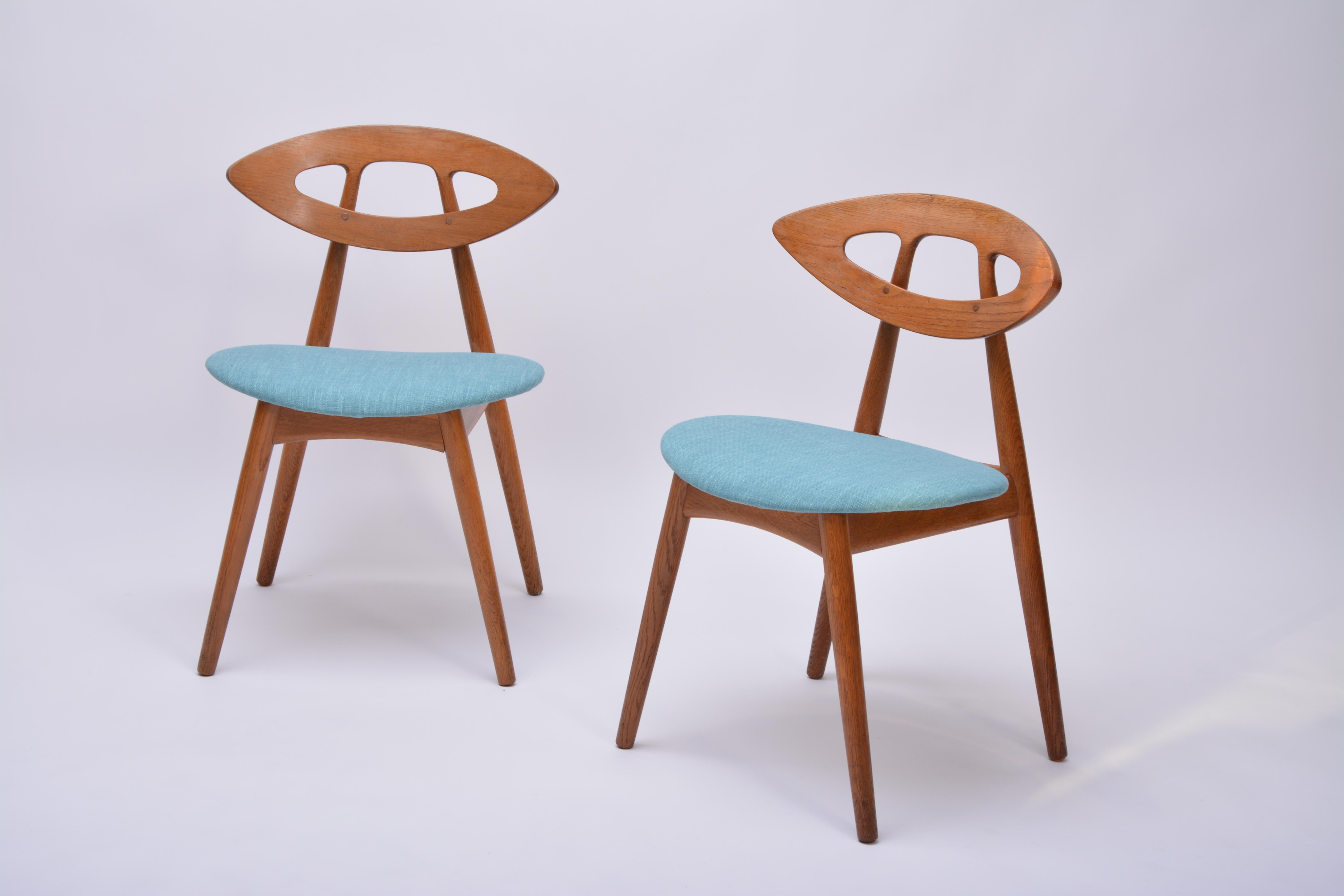 Ejvind A Johansson Eye Chairs, Set of Six, 1961 In Good Condition In Berlin, DE