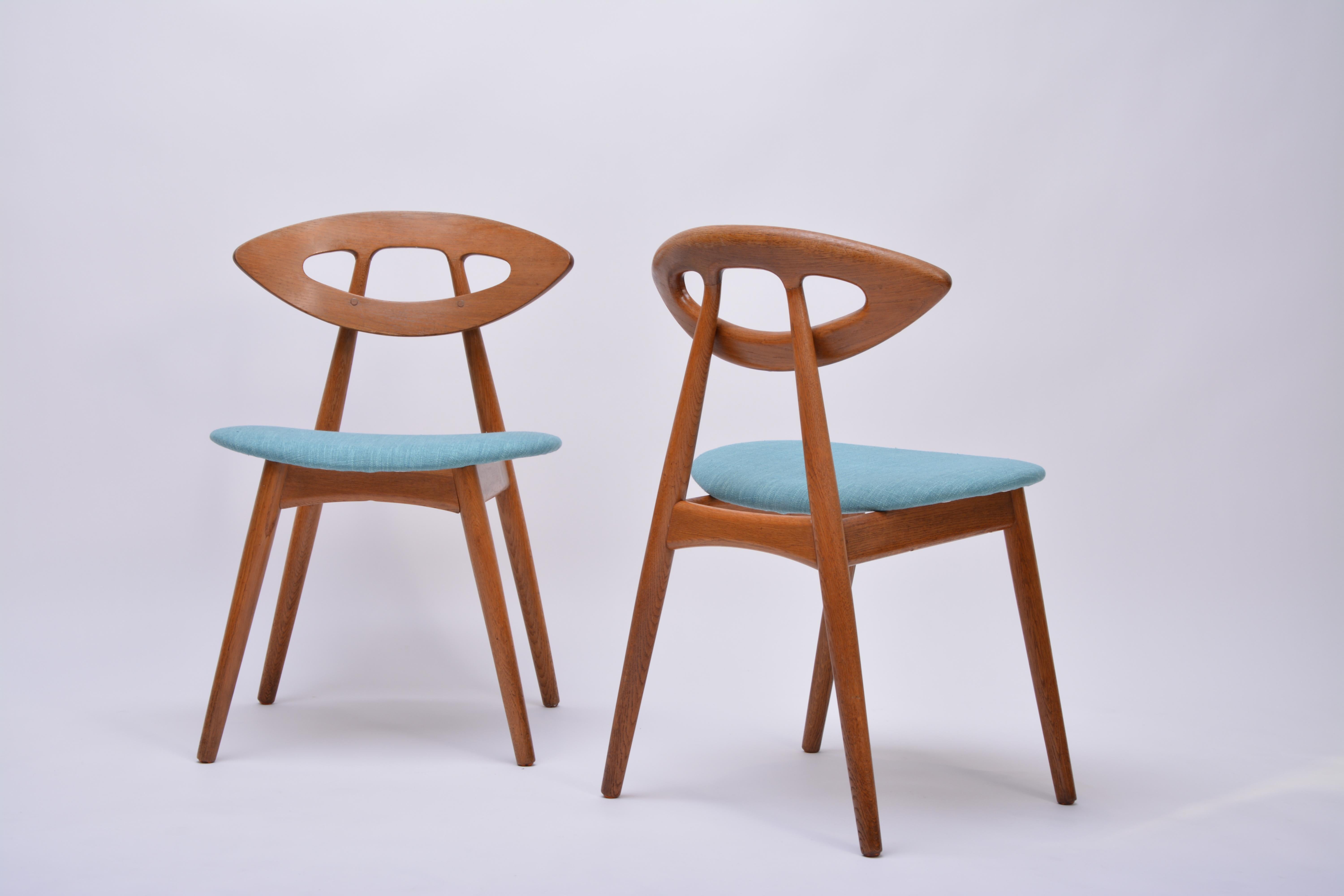 Ejvind A Johansson Eye Chairs, Set of Six, 1961 2