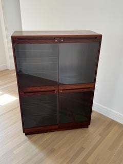 Ejvind A. Johansson for Nordisk Andels-Eksport Rosewood Gun Display Cabinet