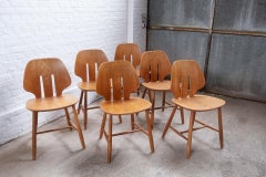 Ejvind A. Johansson J67 Dining Chairs for FBD