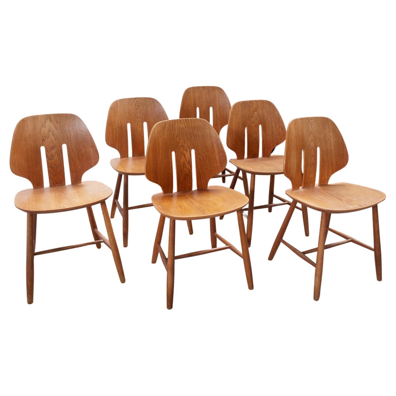 Ejvind A. Johansson J67 Dining Chairs for FBD For Sale