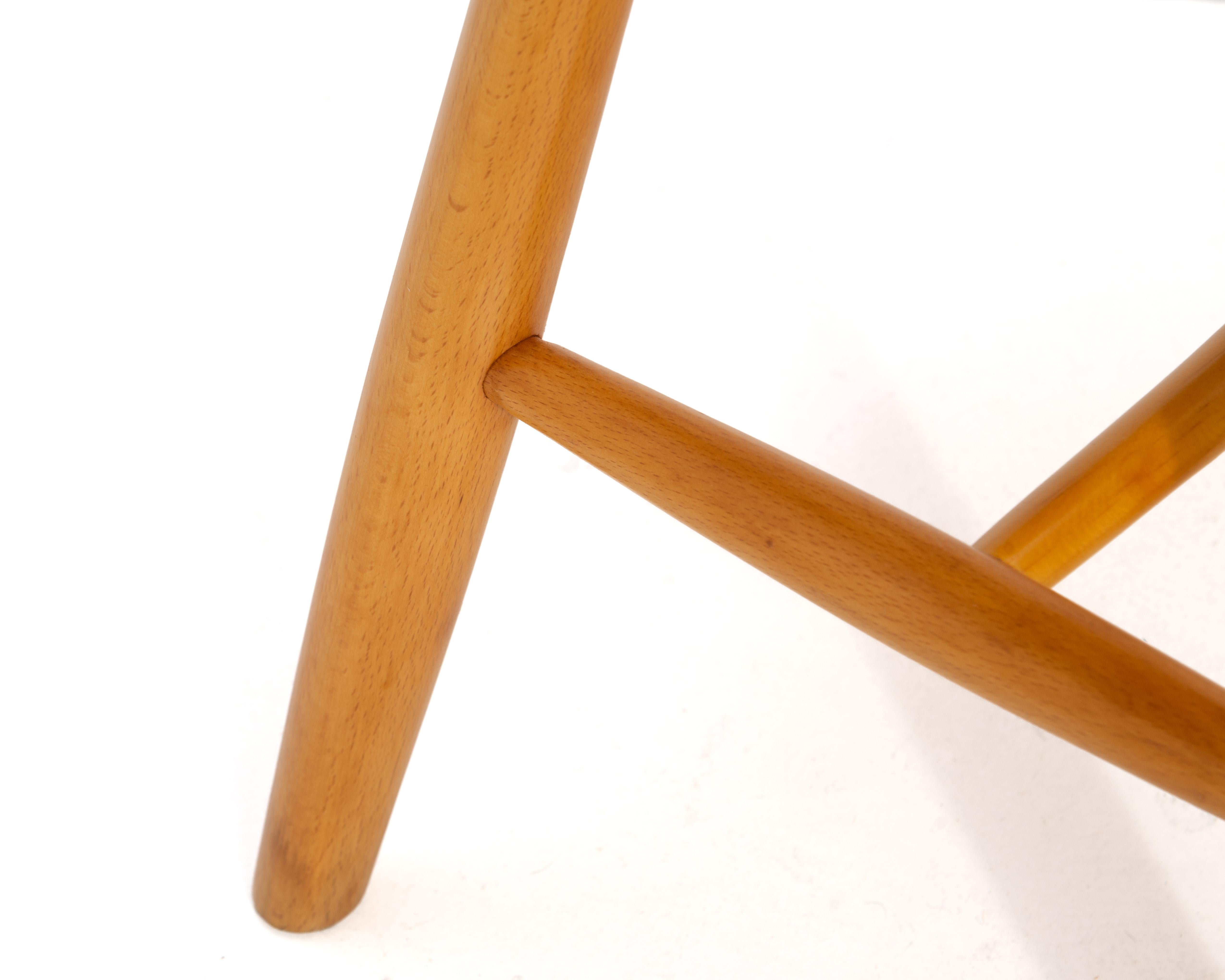 Ejvind Johansson J36 Tabouret FDB Mobler Danemark 1960s Mid Century Modernity set of 3 en vente 3