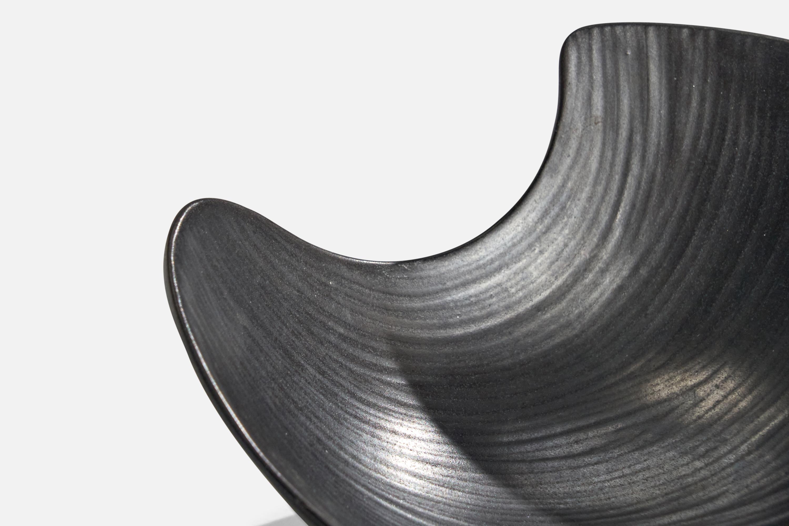 Creamware Ejvind Nielsen, bol, céramique, Danemark, années 1960