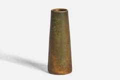 Ejvind Nielsen, Kleine Vase, Steingut, Dänemark, 1960er Jahre