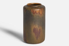 Ejvind Nielsen, Vase, Steingut, Dänemark, 1960er Jahre