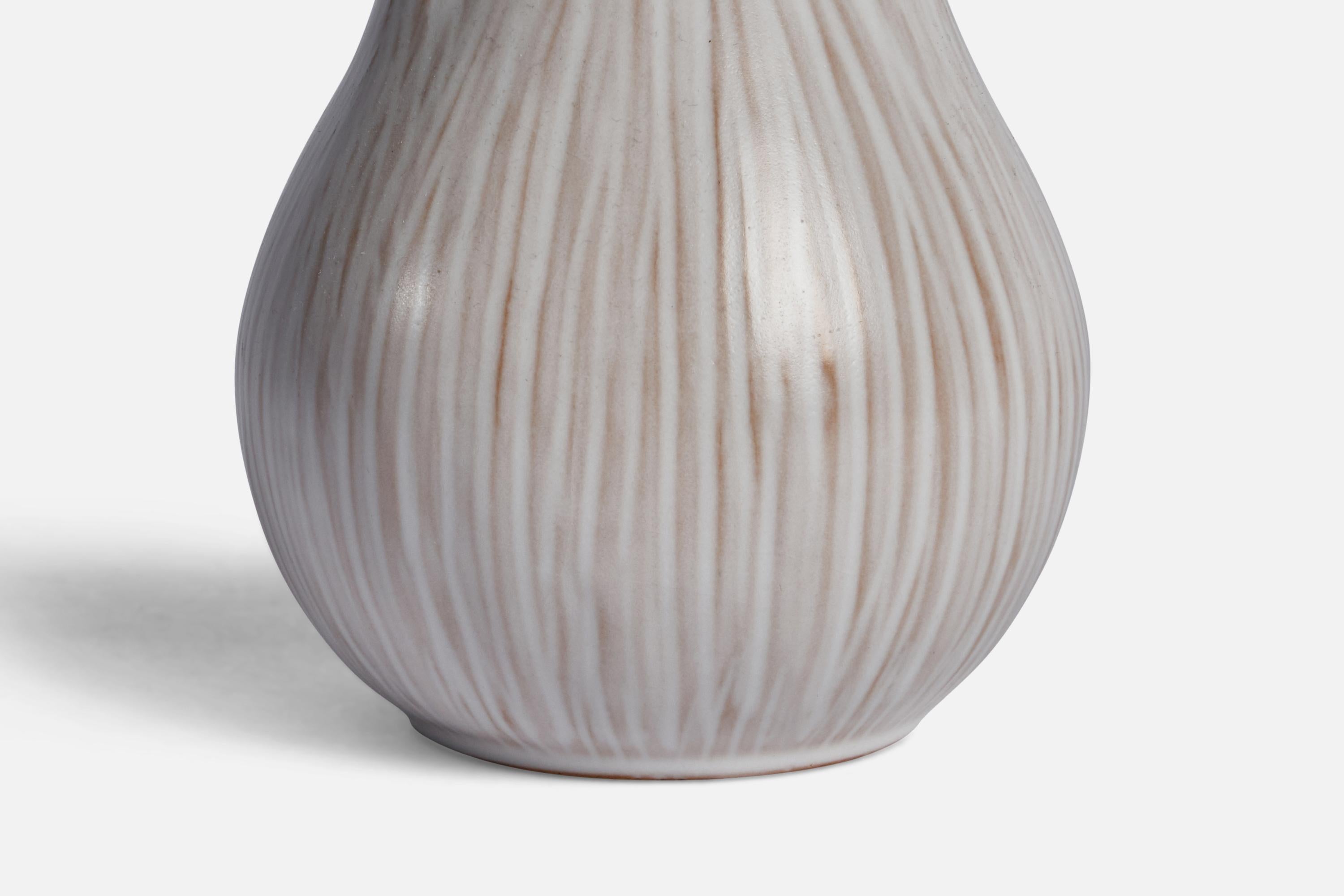 Mid-20th Century Ejvind Nielsen, Vase, Stoneware, Denmark, 1960s For Sale