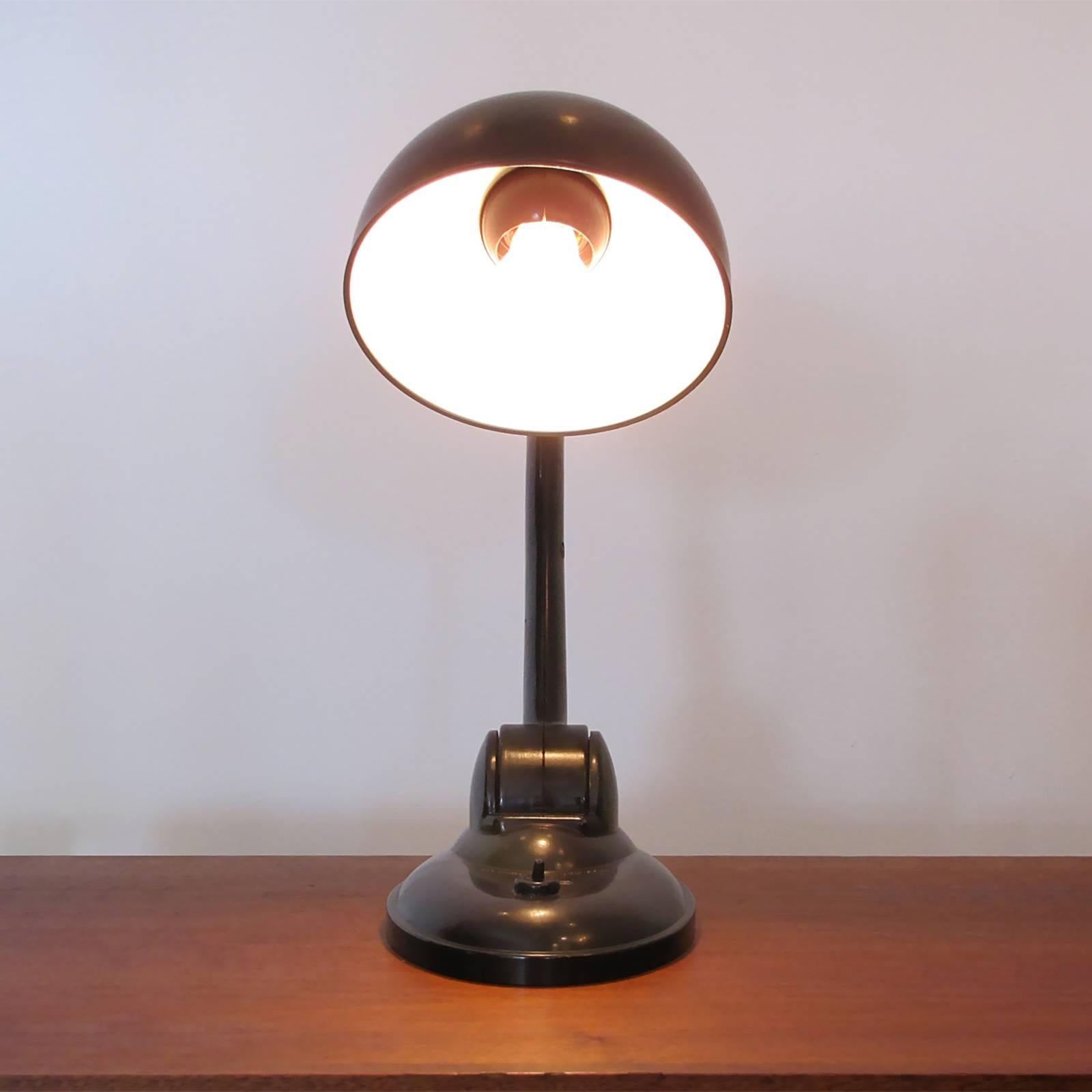 Mid-20th Century E.K. Cole Bakelite Desk Lamp