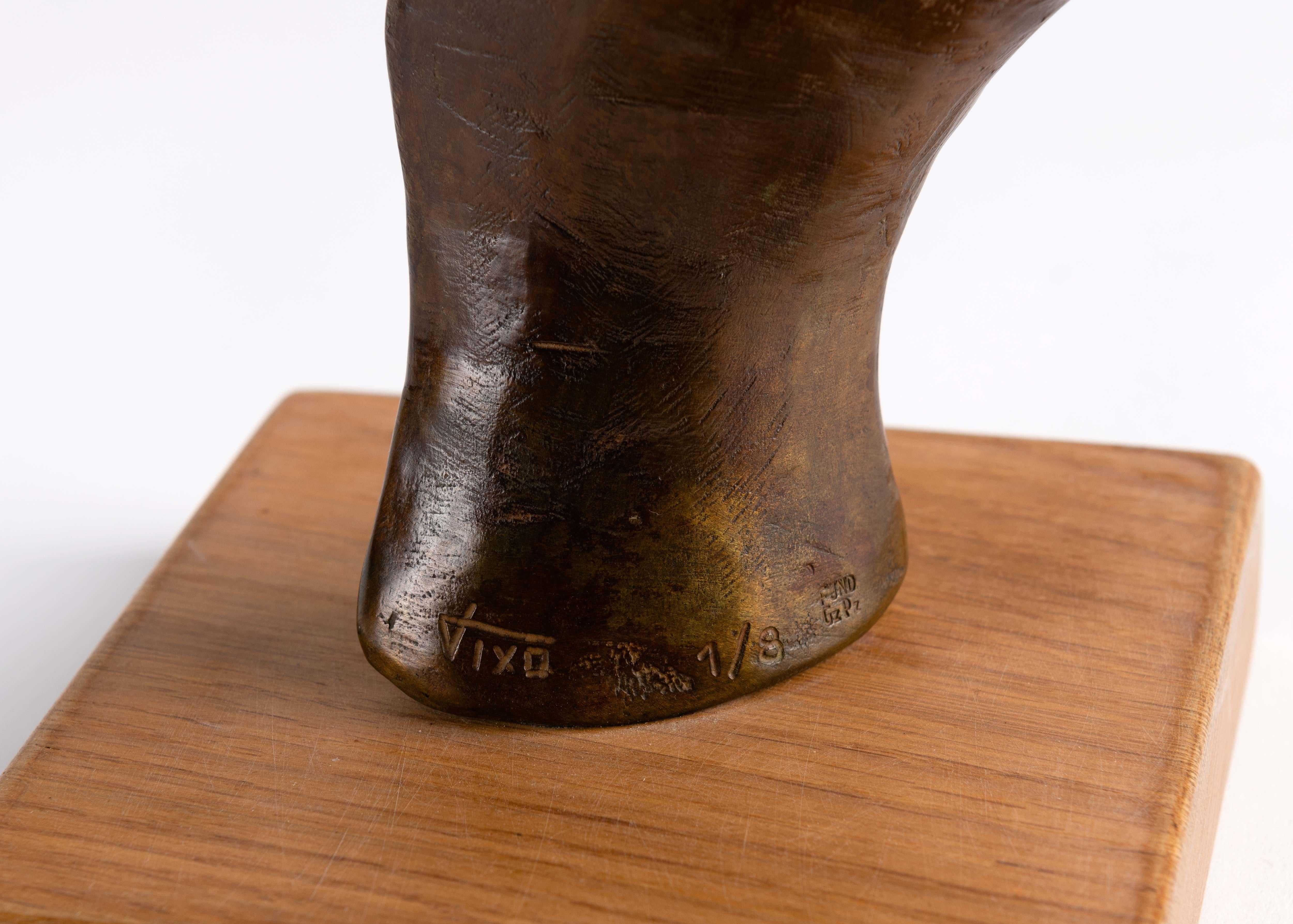 Ekaitz Haizea / Tempete, scultura in bronzo, Zigor (Kepa Akixo), Pays Basque, 2011 In condizioni buone in vendita a New York, NY
