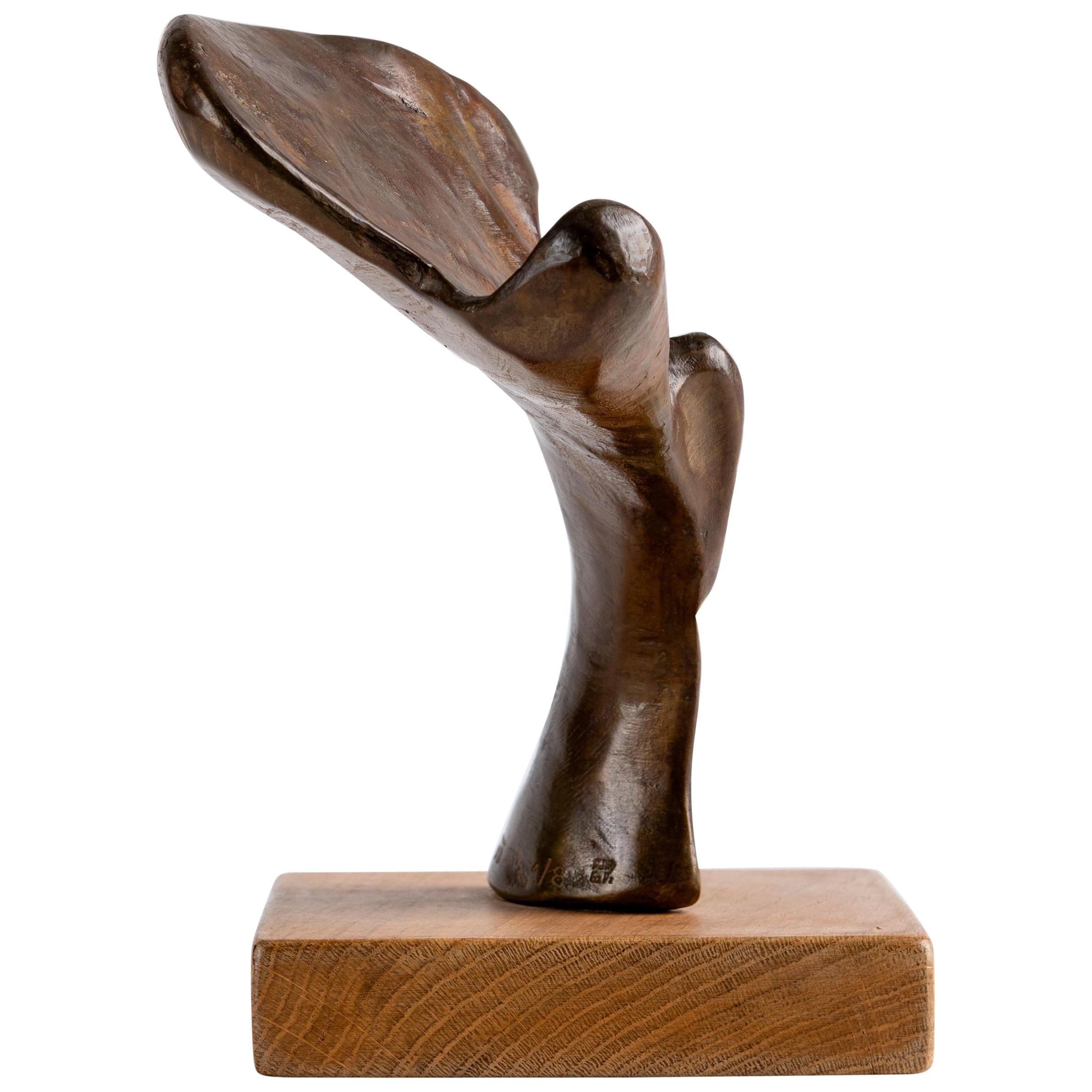 Ekaitz Haizea / Tempete, Bronze Sculpture, Zigor 'Kepa Akixo', Pays Basque, 2011 For Sale