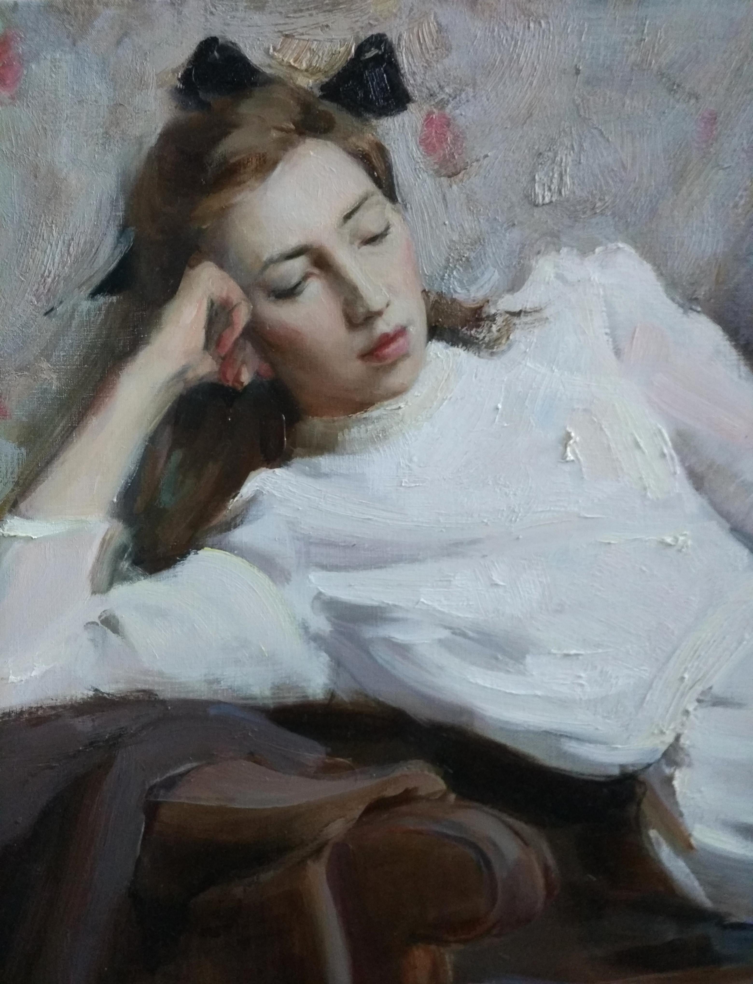 contemporary female portrait painters