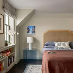 City Joy - Peinture abstraite originale à l'empâtement texturé et aux couleurs vives