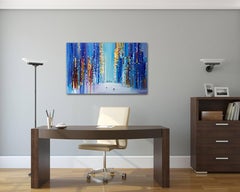"Cityscape 2018" - original oil painting
