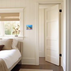 Summer - Small Original Impasto Colorful Oil Painting on Canvas