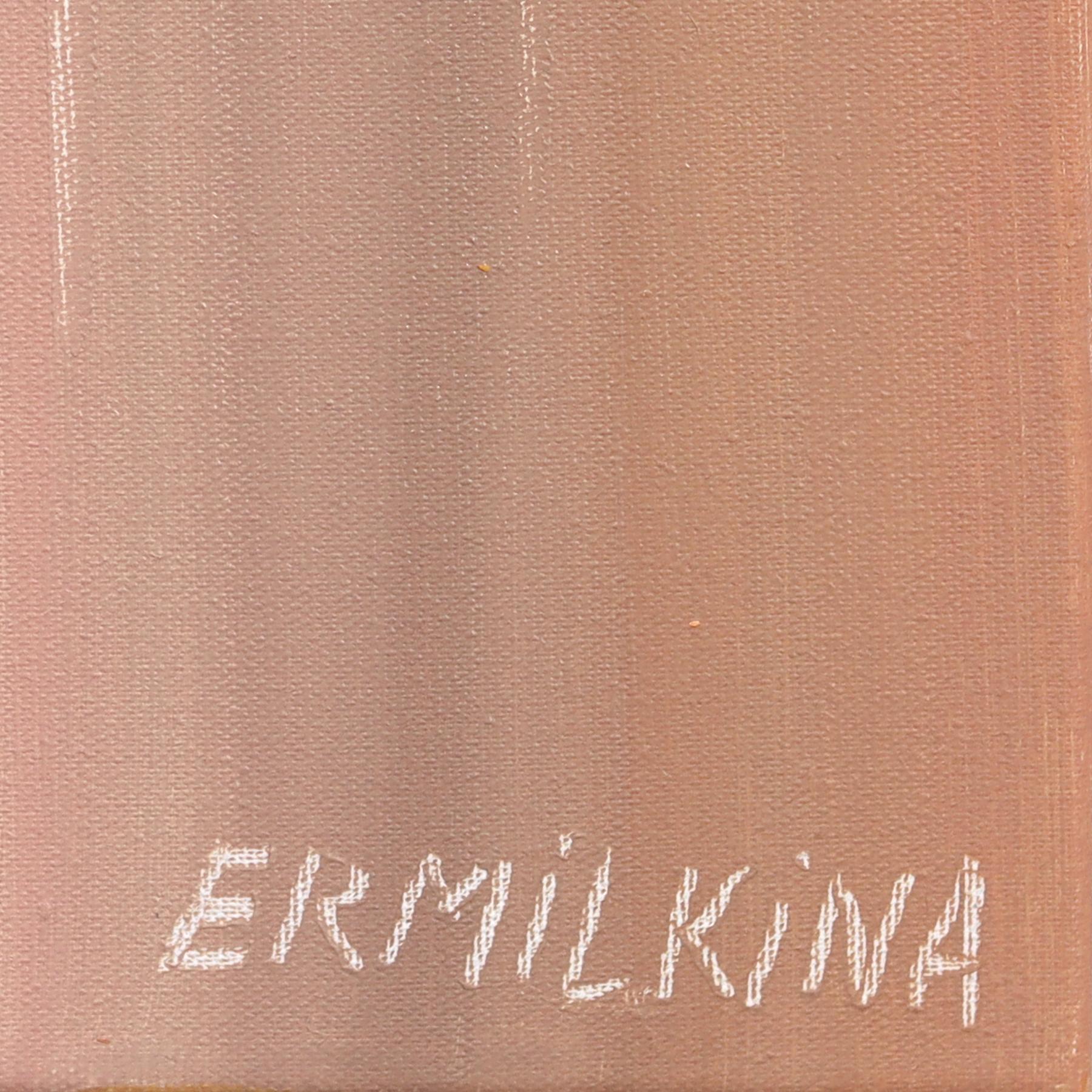 Sun - Abstract Warm Tone Textured Impasto Illuminous Oil Painting on Canvas For Sale 6