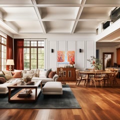 Sunset Motion - Abstract Color Drenched Figurative Textured Impasto Painting