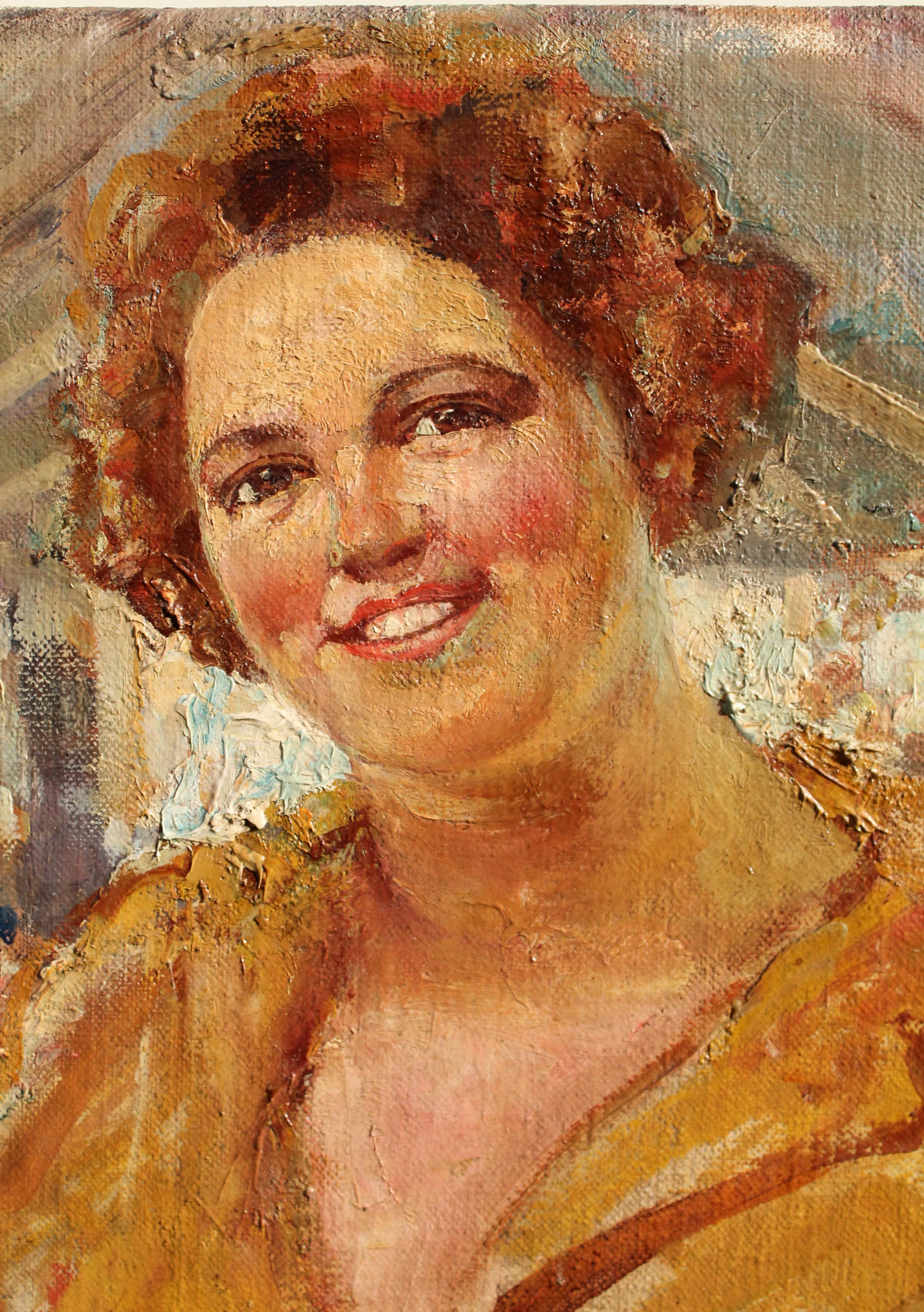 Ekaterina Kachura-Falileeva (1886-1948) Signed OC 