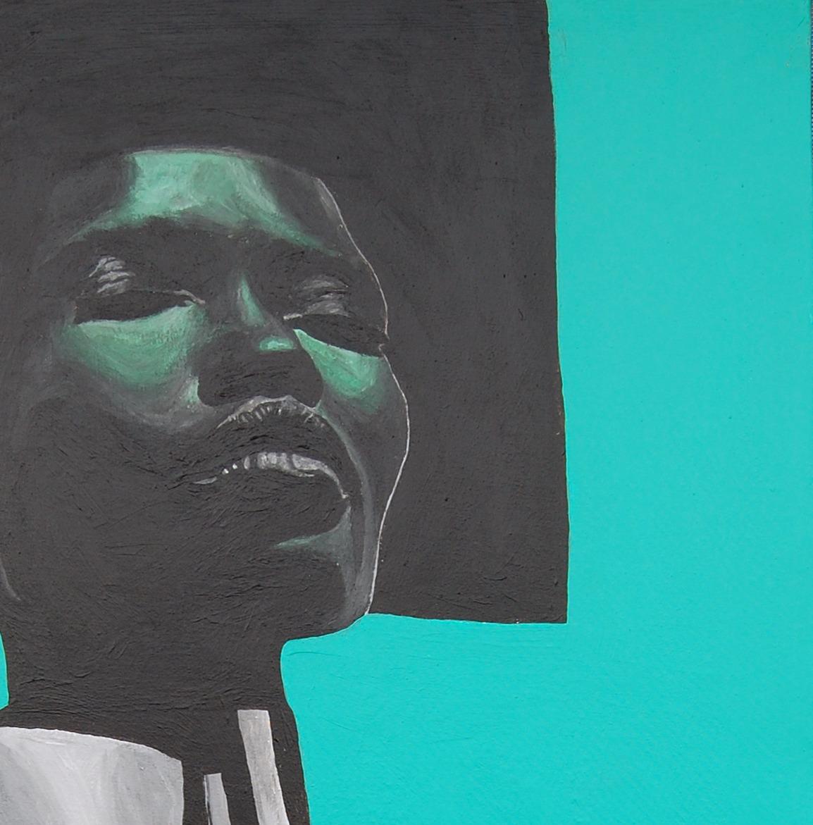 Morenike Afrofuture - Contemporary Painting by Ekele Francis
