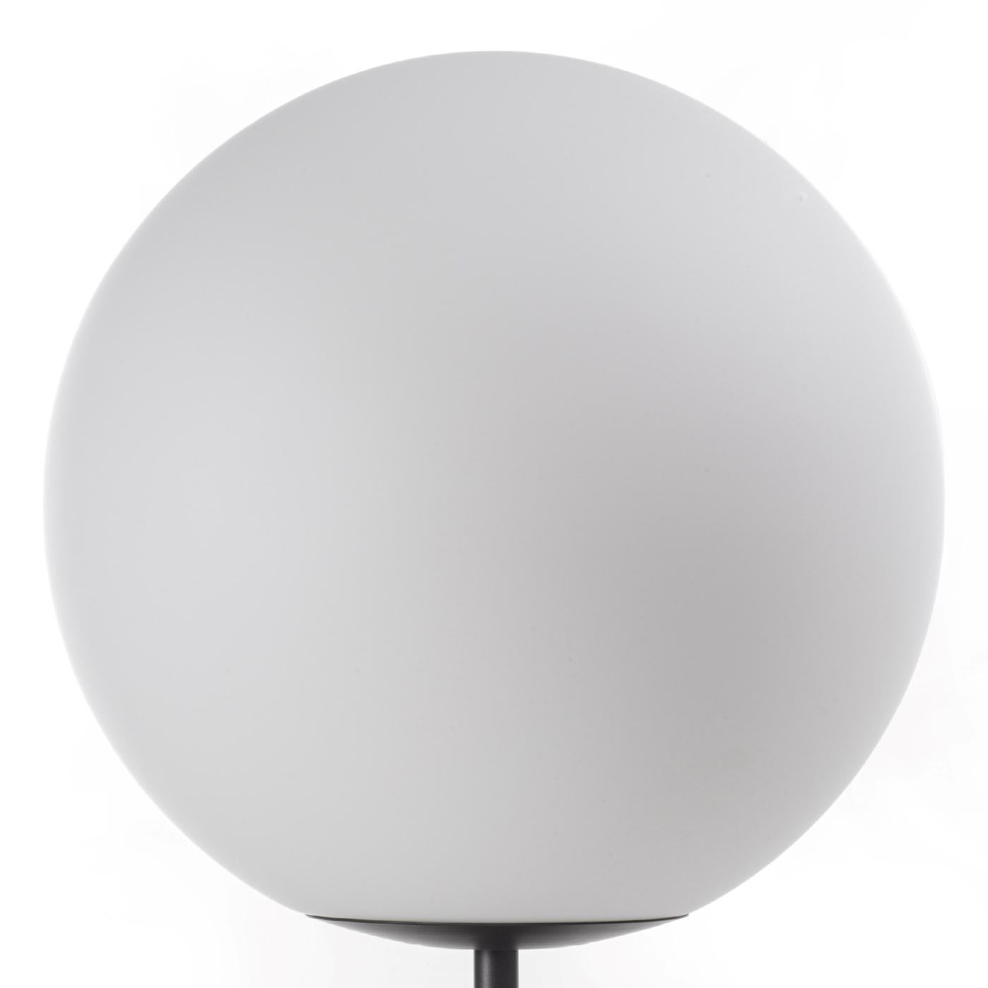 Italian Lio Black Medium Table Lamp For Sale