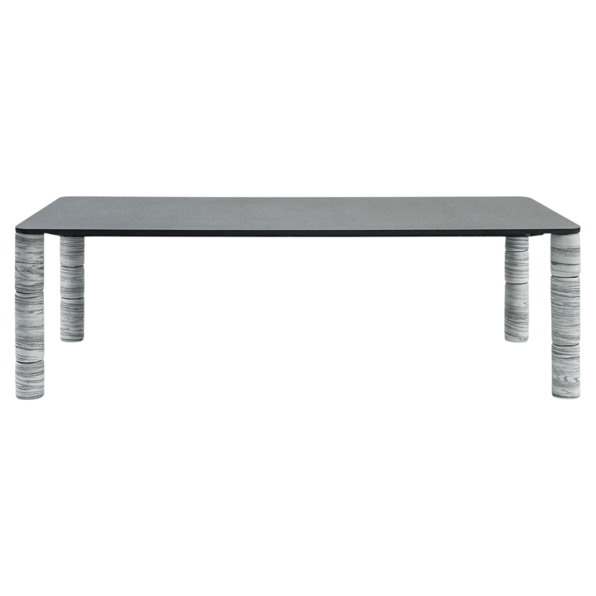 Ekla Black Dining Table For Sale