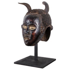 Antique Ekoi, Ejagham Janiform Headcrest, Nigeria