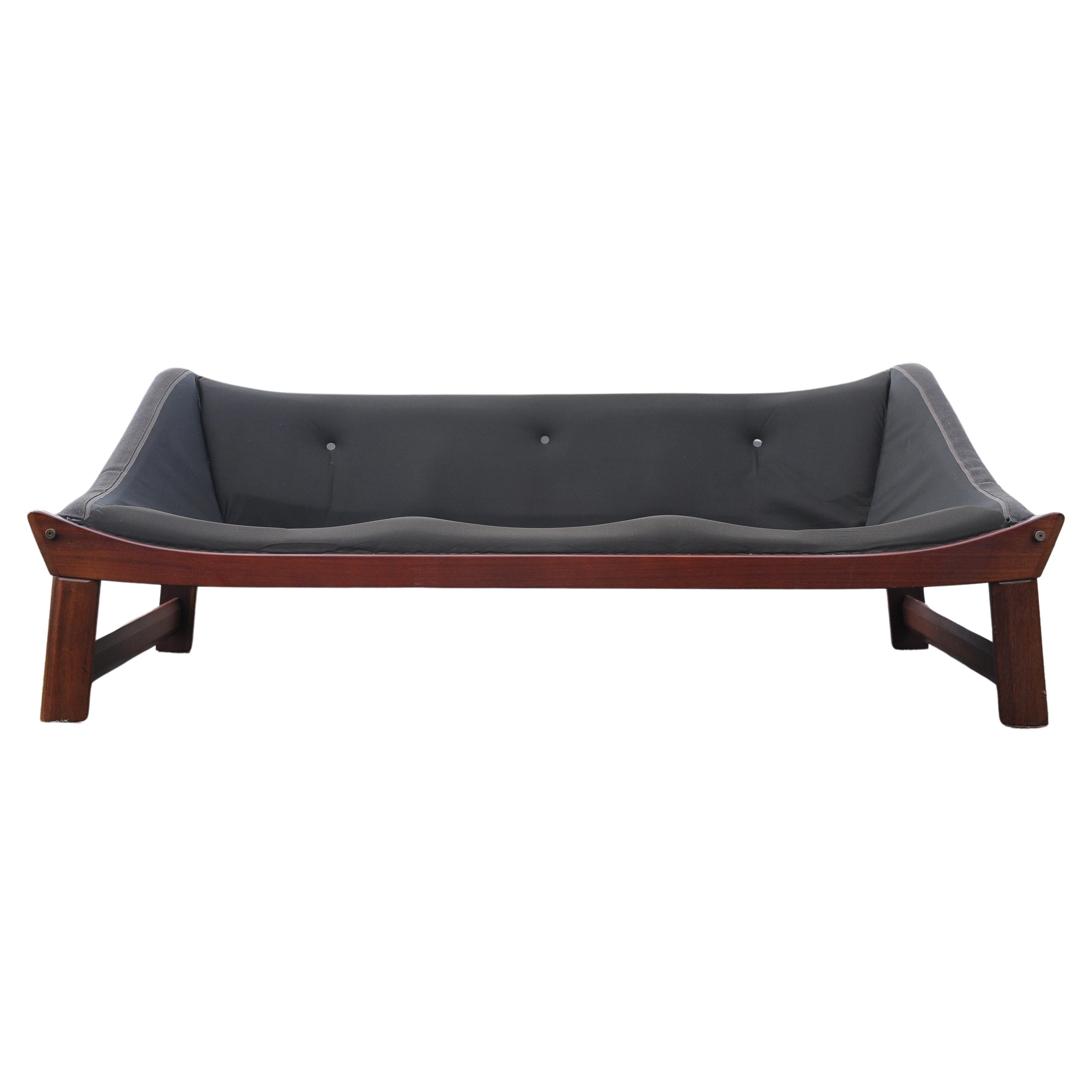 Ekornes Prototype Three Seater Sofa Suite & Two Armchairs Made in Norway 1970's For Sale 3